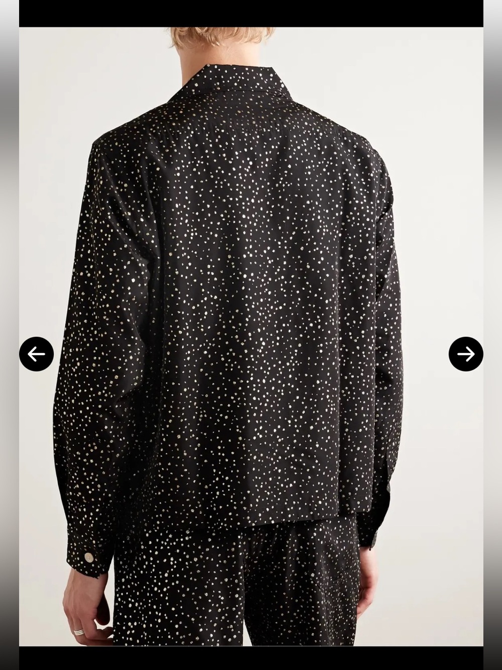BNWT BODE Glitter Shirt Large - Picture 4 of 10